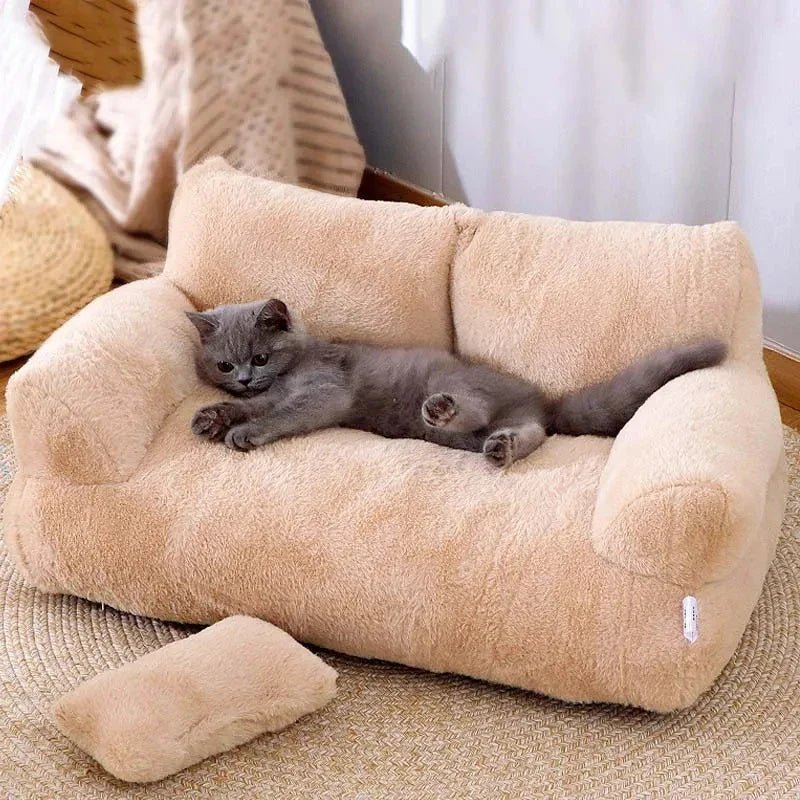 Lit pour chat™ - canapé - Kaki - Chat Doudou