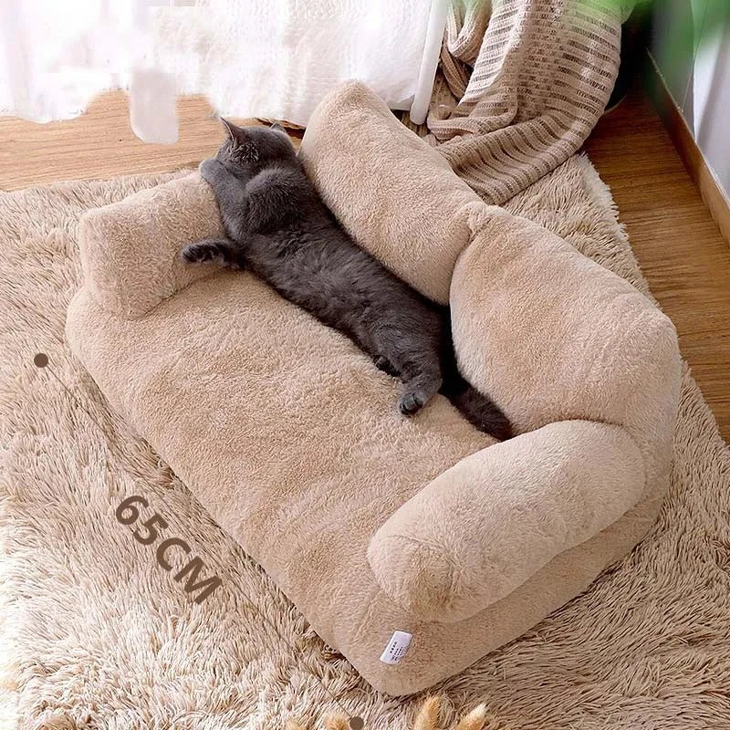 Lit pour chat™ - canapé - Kaki - Chat Doudou